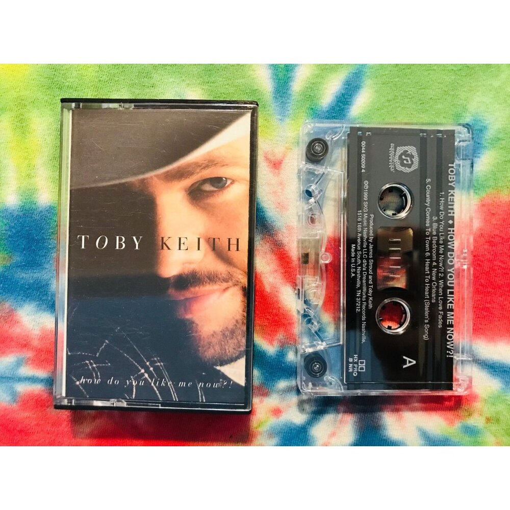 Toby Keith How Do You Like Me Now Cassette Tape Country